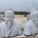 昆明 白麻花岗岩石材人物立体雕刻