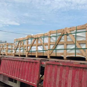 昆明 芝麻白花岗岩地铺石出口专车-泰国游