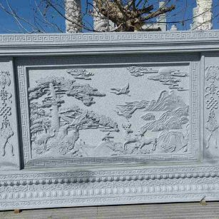 昆明 芝麻白大型照壁，屏风，影壁