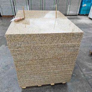 昆明 湖北黄金麻花岗岩石材荔枝面外墙石材