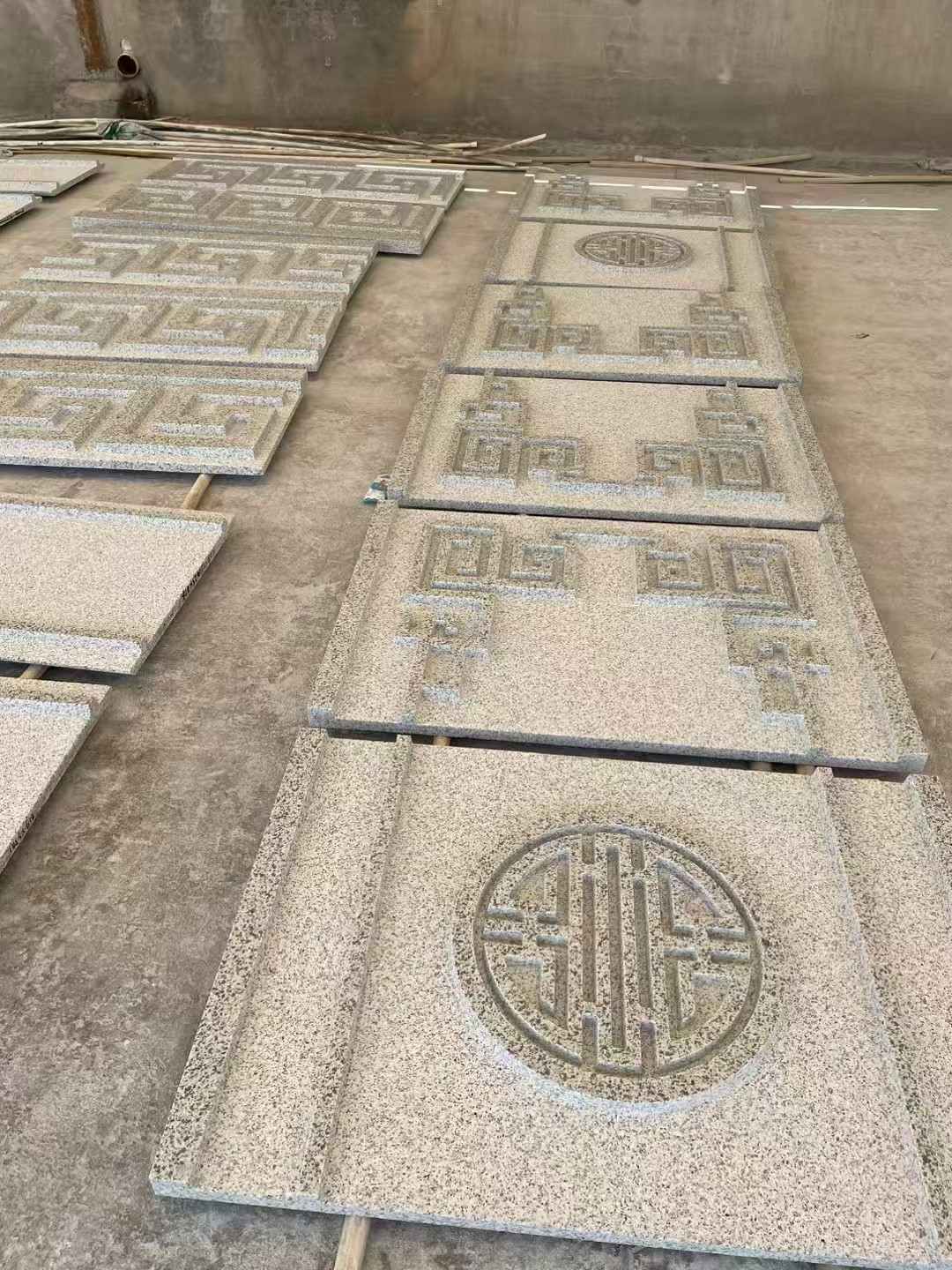 昆明 白麻花岗岩外墙立面雕刻板