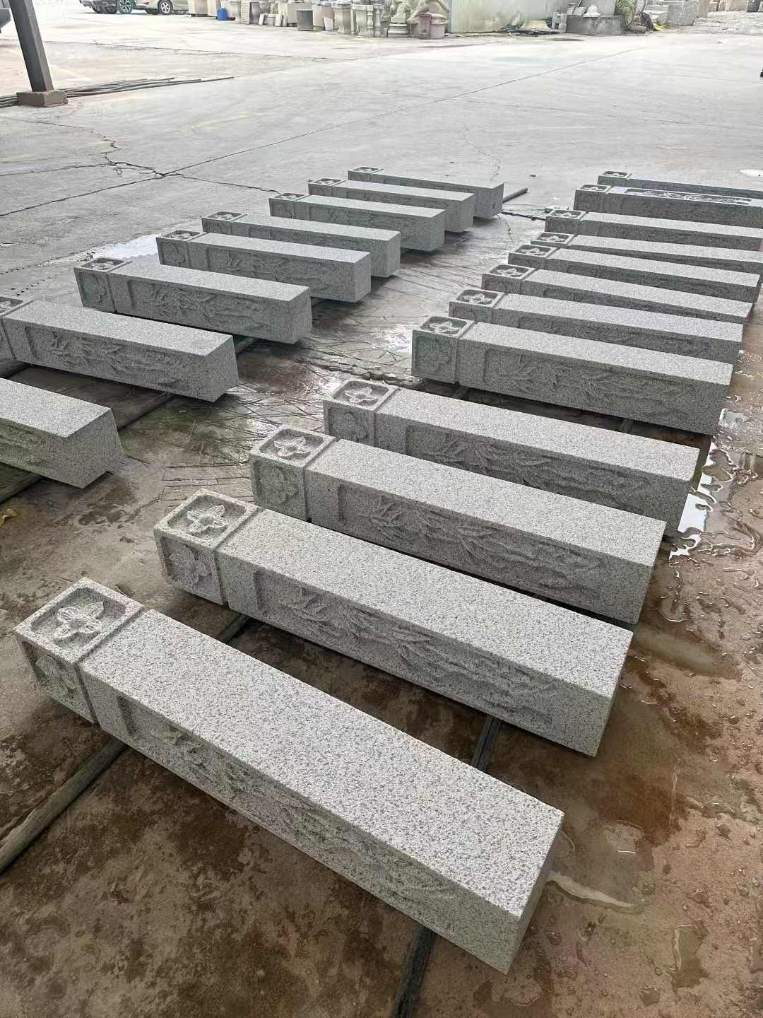 昆明 白麻方柱雕花防水