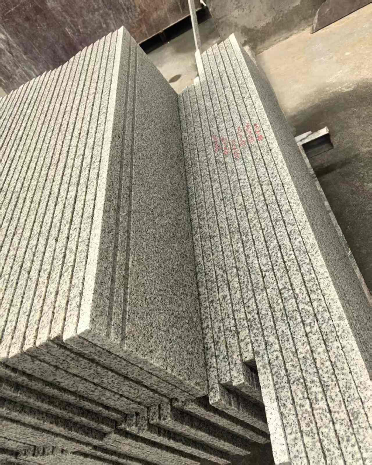 昆明 白麻荔枝面花岗岩楼梯踏步