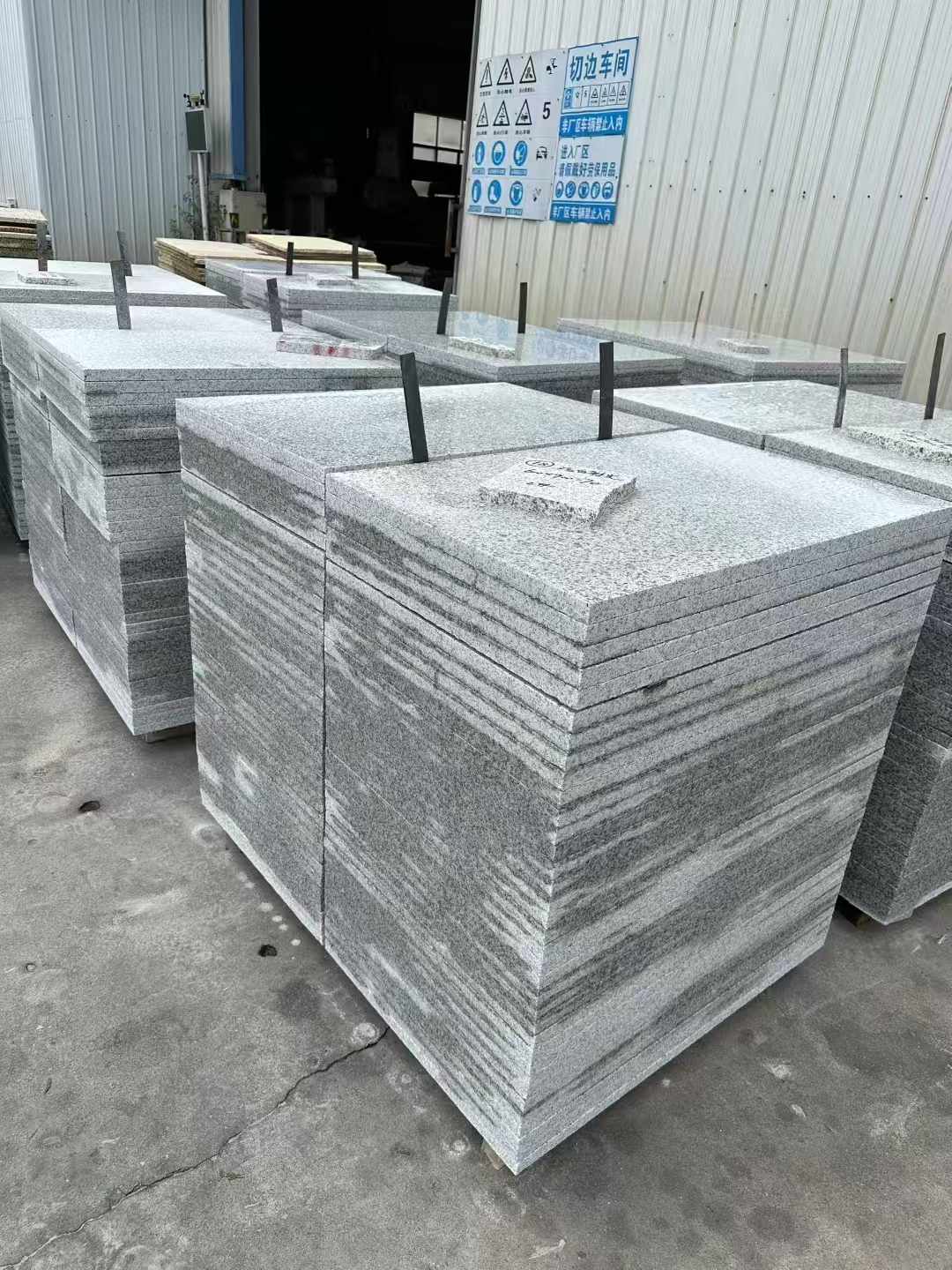 昆明 白麻光面干挂成品